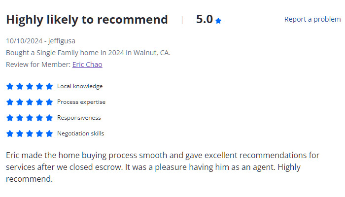 RT Real Estate Highly likely to recommend